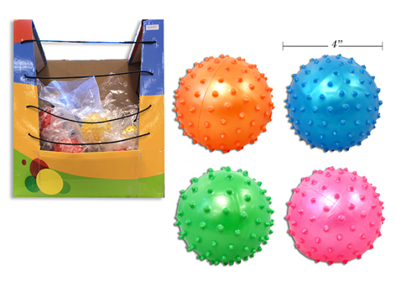 Massage ball with display box